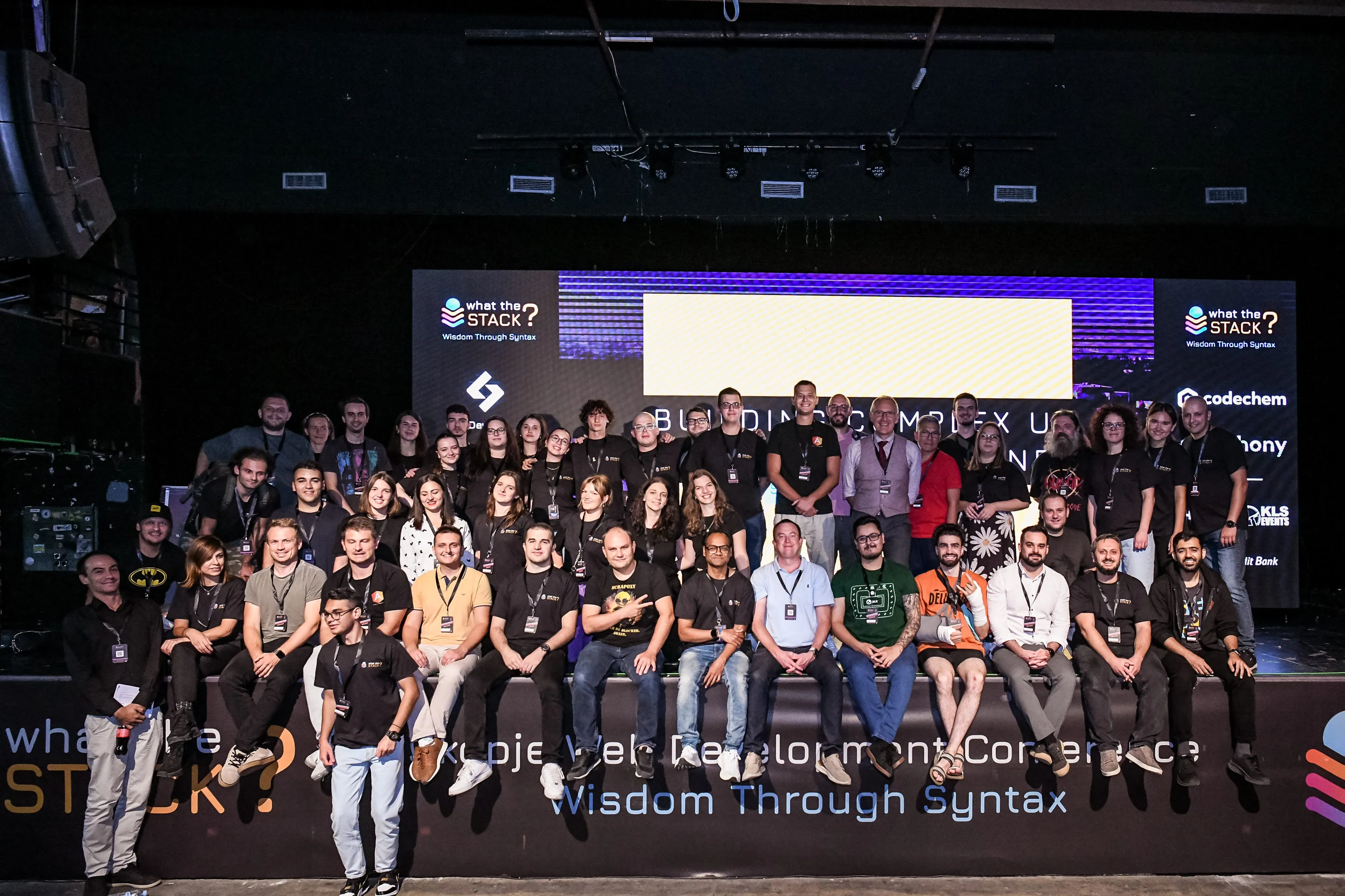 "Post-conference bliss"