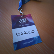 Swag corner stories - 2. The DevCon badge
