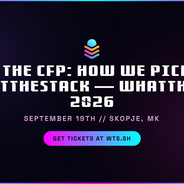 Inside the CfP: How We Pick Talks at WhatTheStack
